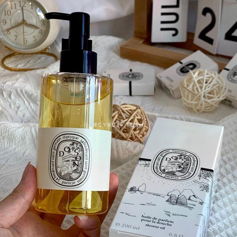 Diptyque sữa tắm hương nước hoa 200ml - diptyque do son shower oil 200ml