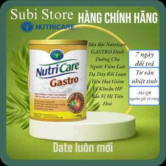 Sữa Bột Nutricare Gastro Dinh Dưỡng Y Học Cho Người Viêm Dạ Dày 900g.
