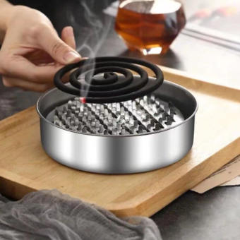 Khay Đựng Nhang Muỗi Có Nắp Đậy An Toàn , Hộp Đựng Hương Muỗi, Đựng Nhang Muỗi Có Nắp Đậy