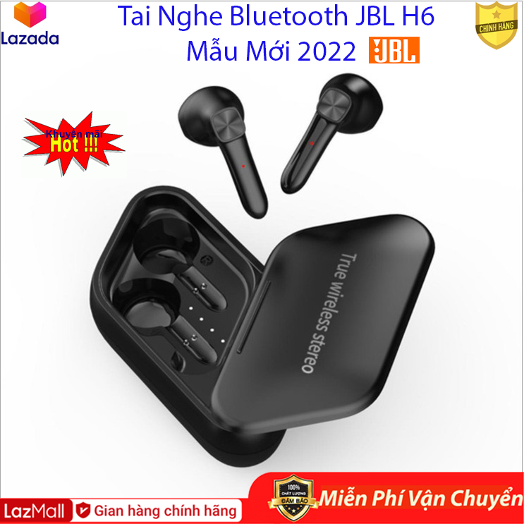 Tai Nghe Bluetooth, Tai Nghe Nhét Tai Bluetooth H6 JBL Live Pro+