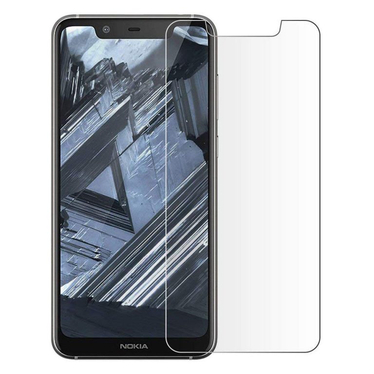 Kính cường lực trong suốt Nokia 5.1 Plus / Nokia X5 (Kèm miếng lau)