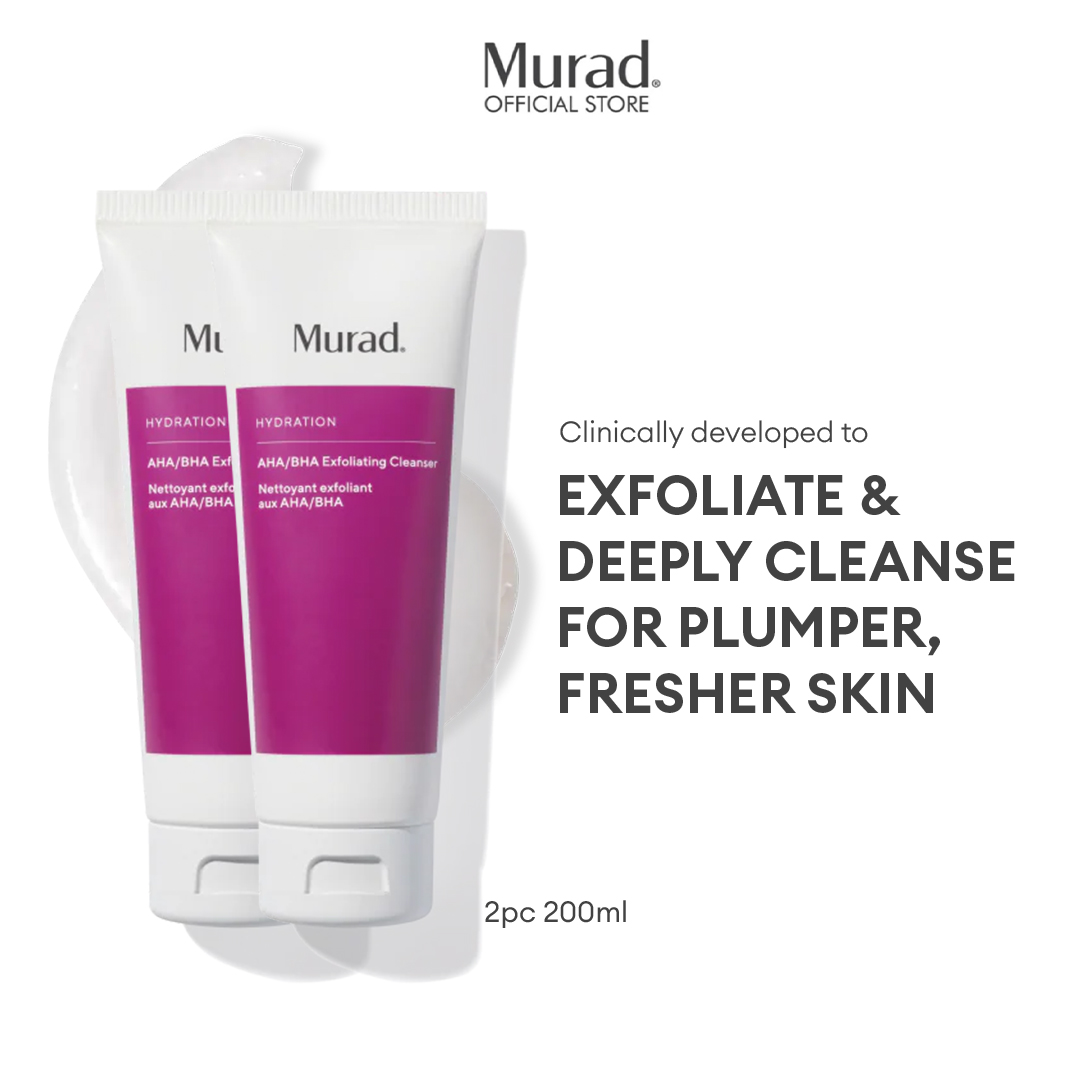 Murad Skincare: Aha/Bha Exfoliating & Renewing Cleansers | Anti-Aging  Serums | Lazada Singapore