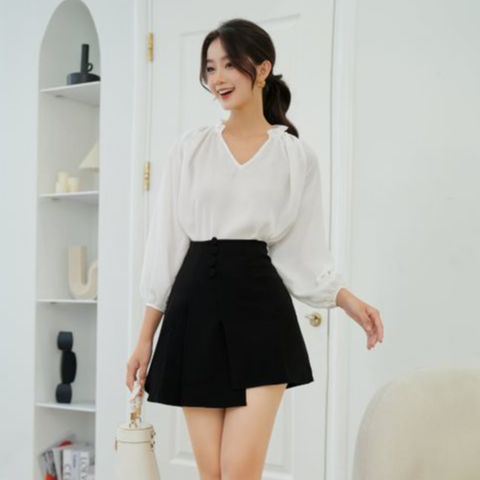 Olv - áo milky v blouse