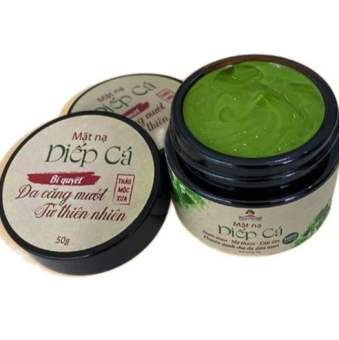 Mặt nạ diếp cá thảo mộc - Cấp Ẩm, Ngừa Mụn Sạm Nám, Se Khít Lỗ Chân Lông, Dành Cho Da Dầu Mụn, 100% Thiên Nhiên