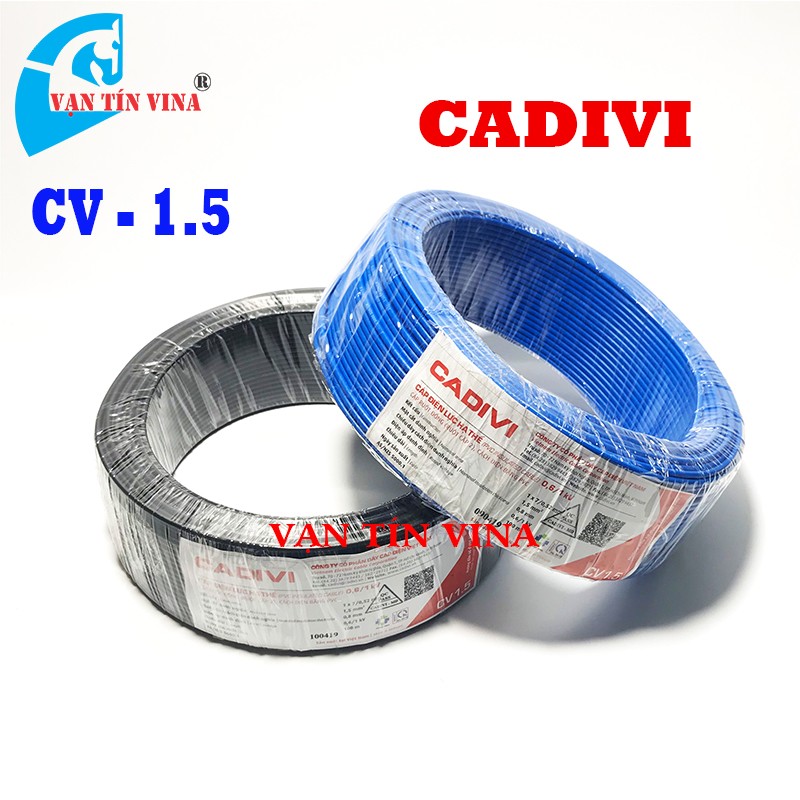 Dây điện cadivi 1,5 100m