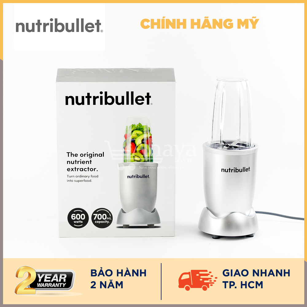 Máy xay sinh tố nutribullet nb-101b 600w - mỹ