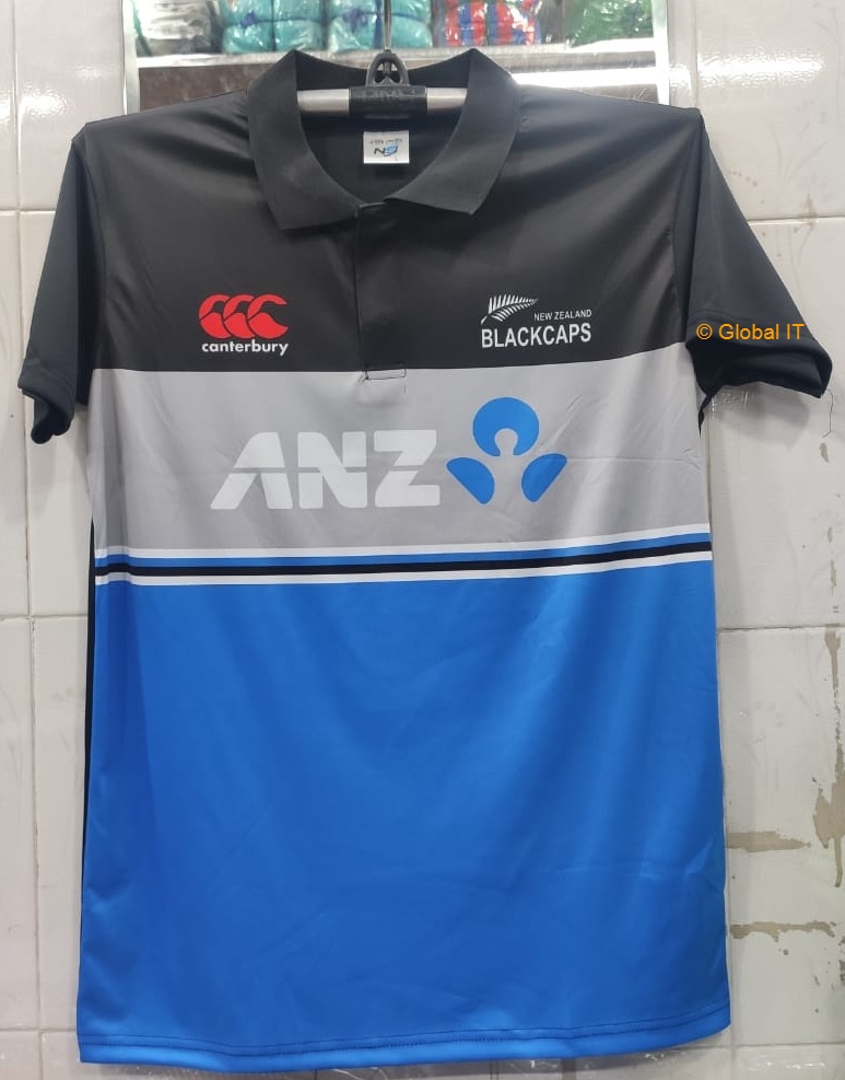New Zealand Cricket Team Jersey (Polo 