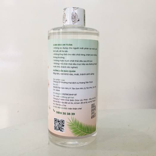 Dầu Dừa Súc Miệng Dr.Phi Chại 300ml  - Chiết Xuất Tươi Nguyên Chất 100% - cvspharmacy