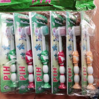 Bàn Chải Dánh răng Trẻ Em Vỉ 12 Chiêc