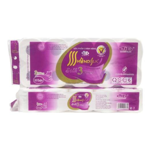 GIẤY VỆ SINH HÀ NỘI TÍM CÓ LỖI