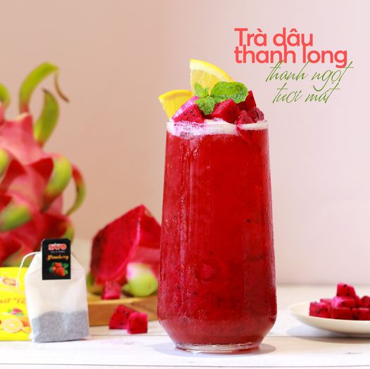 Savo trà túi lọc - vị dâu