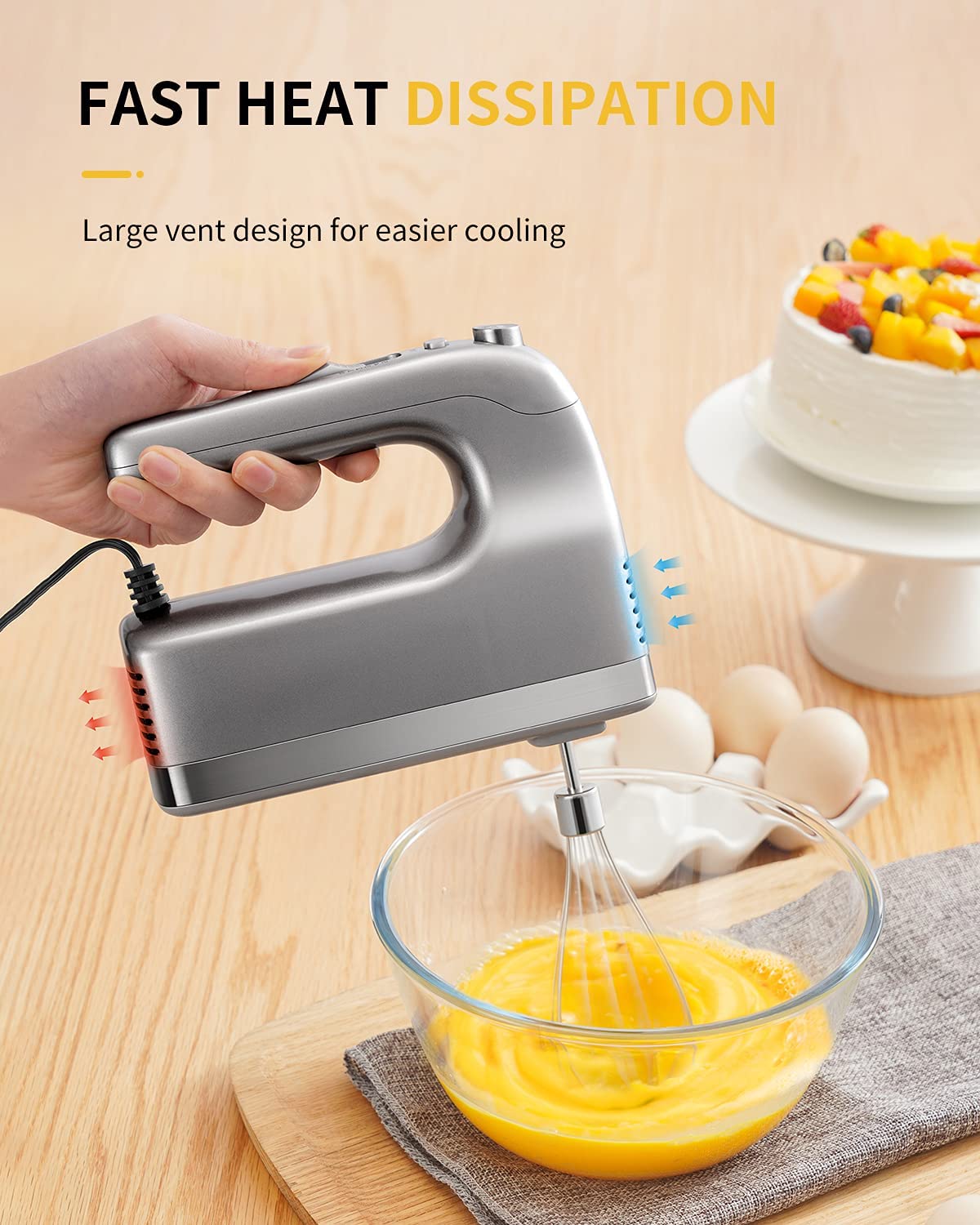 dough hook attachment hand mixer