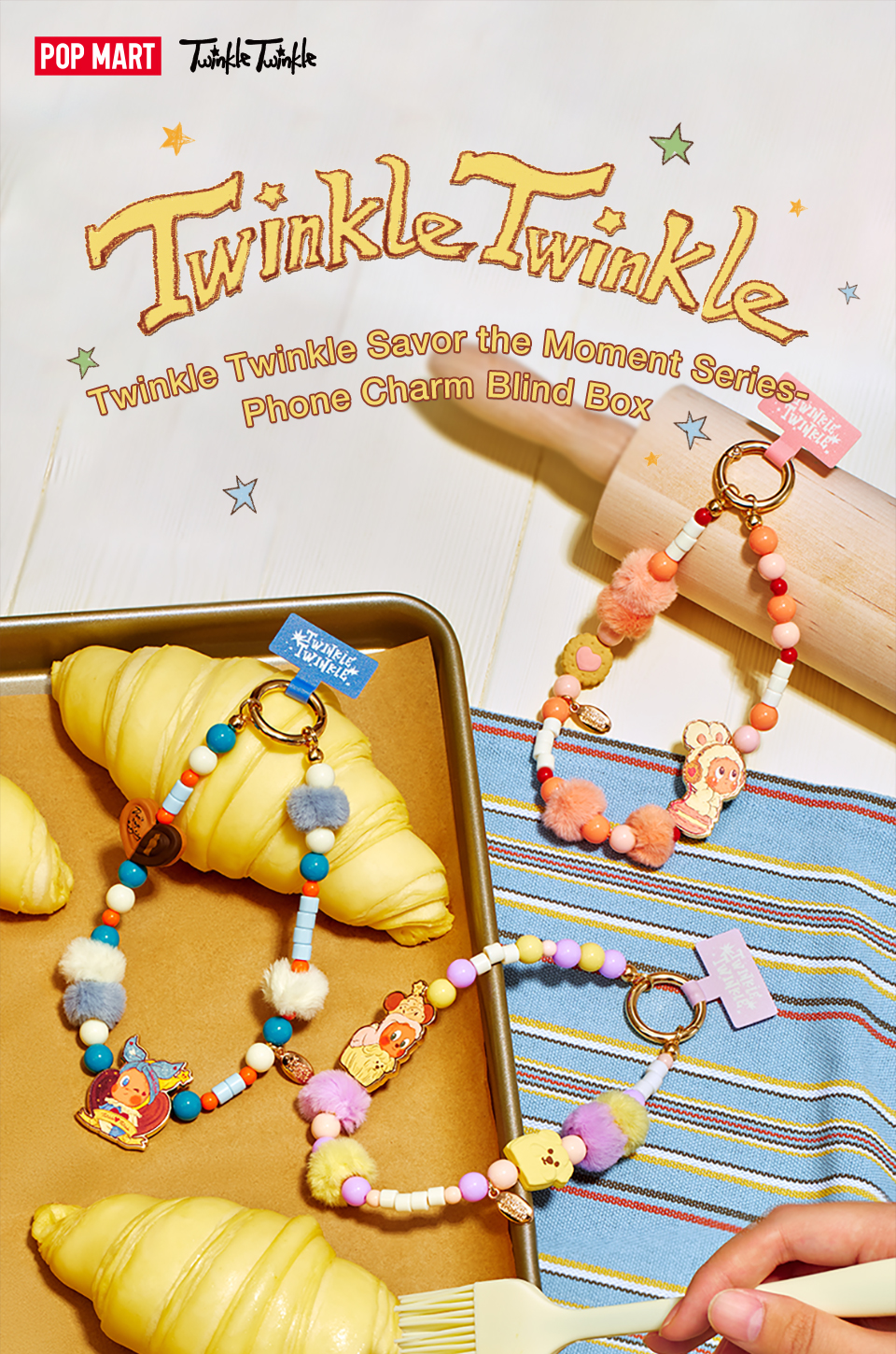 POP MART Twinkle Twinkle Savor the Moment Series-Phone Charm Blind