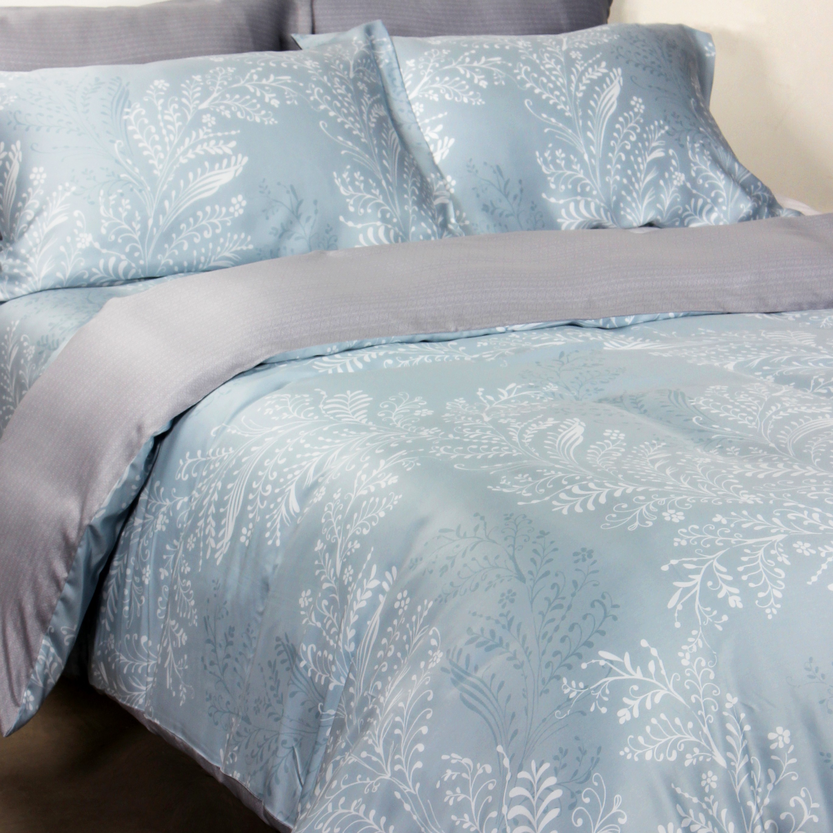 Eurotex Mod Living, 1200 İplik Sayısı, %100 TENCEL™ Elyaf, Lastikli Çarşaf Takımı/Yatak Takımı, Foresta