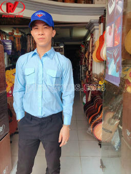 Áo Tổng phụ trách đội dài tay