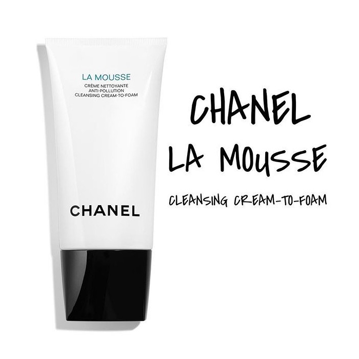 Sữa rửa mặt Cha.nel La Mousse Anti-Pollution Cleansing Cream-to-Foam tupe 150ml của Pháp