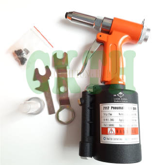 Máy rút đinh tán dùng hơi LIONKING, Máy Rive dùng hơi