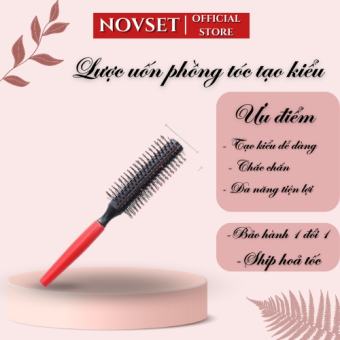 Lược tròn chải tóc uốn phồng [ MÃ E302 ]