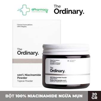 Bột The Ordinary 100% Niacinamide Powder [20g] sáng da, giảm mụn, mờ thâm