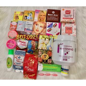 combo kem trộn siêu trắng da toàn thân body theo công thức spa 1