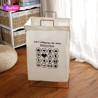 Bbr Giỏ Đựng Đồ Giặt Gấp Gọn Bằng Vải Cotton Và Vải Lanh Không Thấm Nước, Giỏ Đựng Quần Áo Bẩn Giỏ Đựng Quần Áo