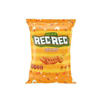Snack dế sấy REC REC vị Trứng Muối - Gói 25g