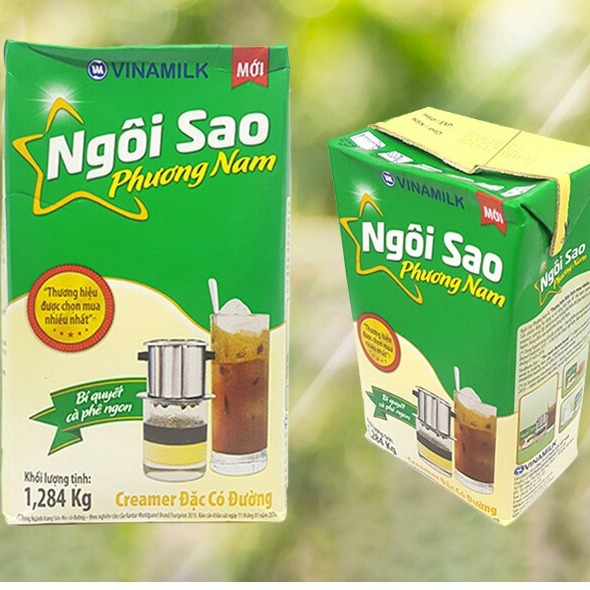 Sữa đặc phương nam xanh lá 1284g