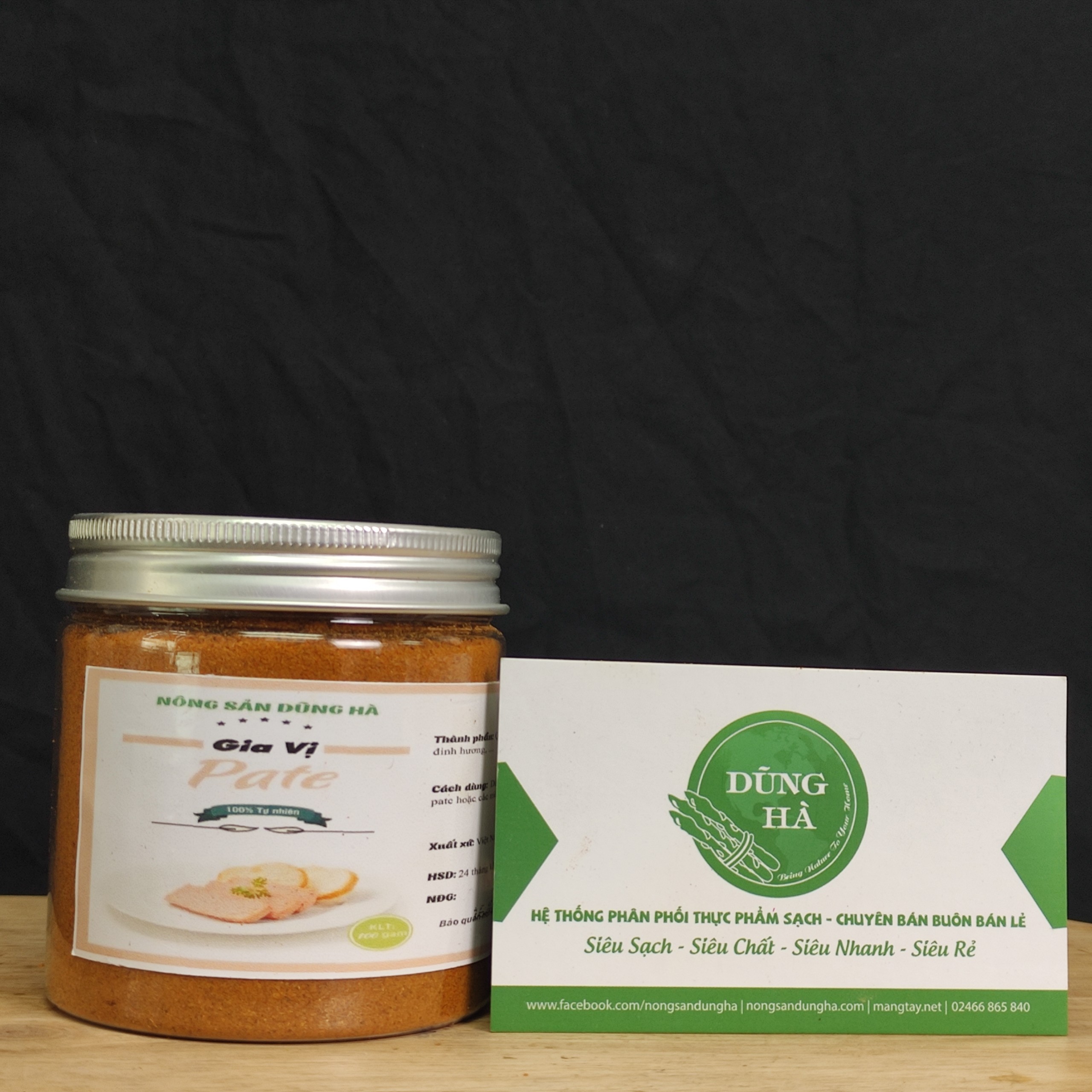 Bột gia vị pate đóng gói