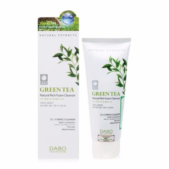 Sữa rửa mặt trà xanh trắng da giảm mụn Green Tea Foam Cleanser Cao cấp Hàn Quốc 180ml - Hàng chính hãng