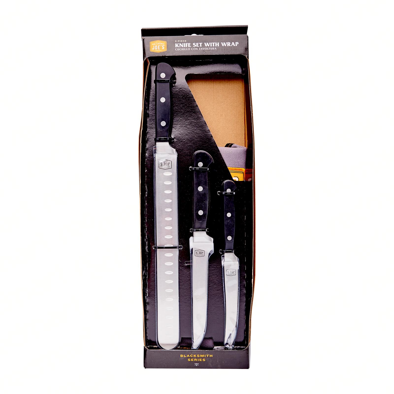 Oklahoma Joe's Blacksmith 3-Piece Knife Set