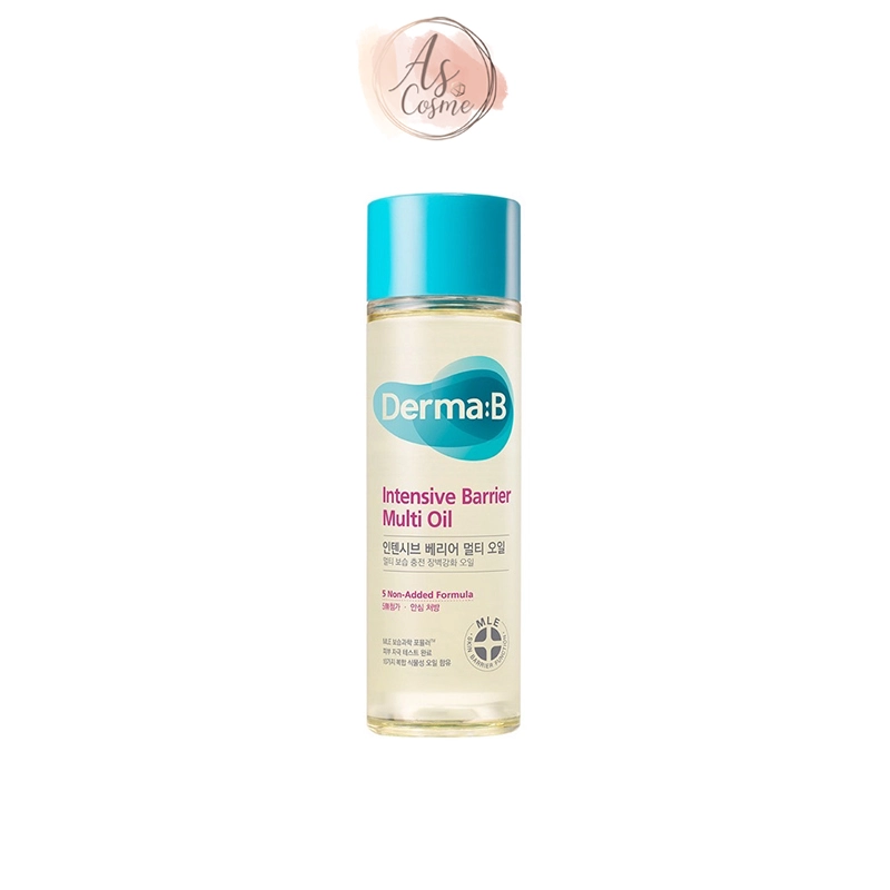 ภาพหน้าปกสินค้าแท้ 100% Derma:B Intensive Barrier Multi Oil ขนาด 135ml. ฉลากเกาหลี จากร้าน As.cosme บน Lazada