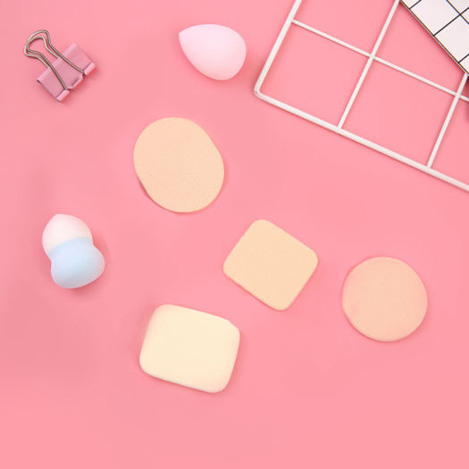 SET 6 mút trang điểm đa chức năng bằng bọt biển KELI, dụng cụ tán kem mọi vị trí, thao tác nhanh gọn, mút thoa kem dưỡng da, tuancua