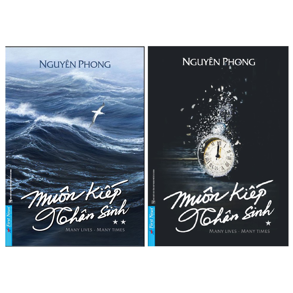 Sách - combo 2 cuốn: muôn kiếp nhân sinh tập 1 & 2