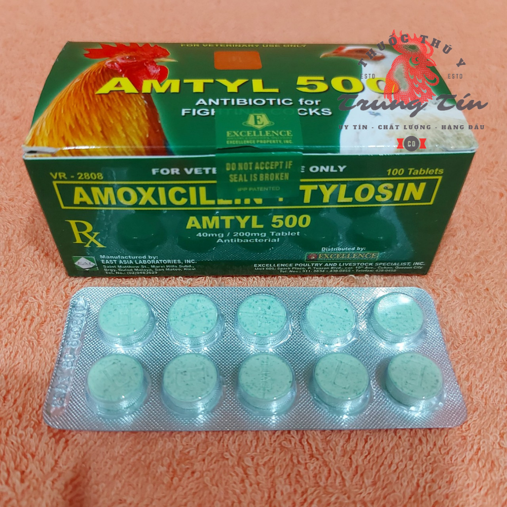 amtyl 500 - thuốc gà đá đặc trị bệnh tổng hợp - Philippines