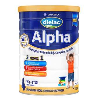 Sữa bột vinamilk dielac alpha step 4 1500g ( 2 đến 6 tuổi )