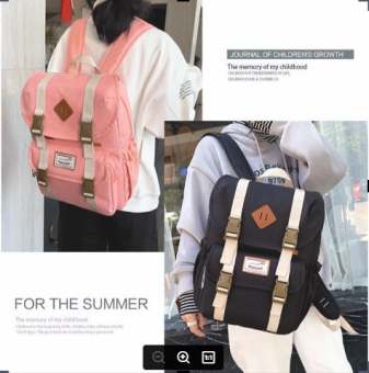 Balo lô thời trang Hàn Quốc BG789 phối màu cực đẹp