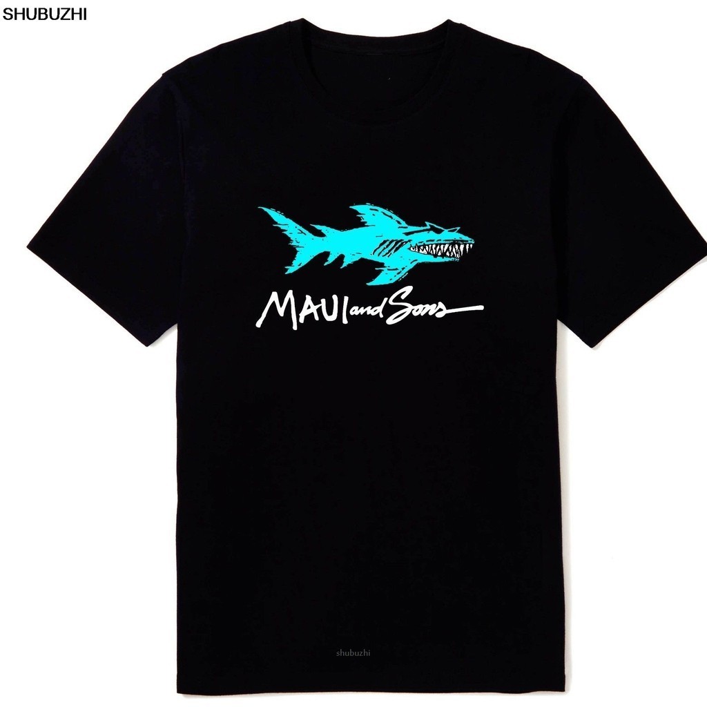 Maui And Sons High-Quality 100% Cotton Casual Short Sleeve T-Shirt