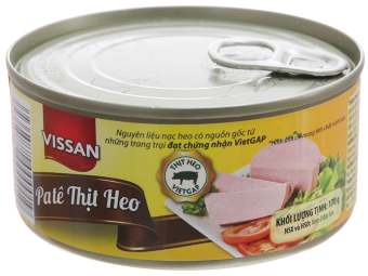 Patê Thịt Heo Vissan Hộp 170G