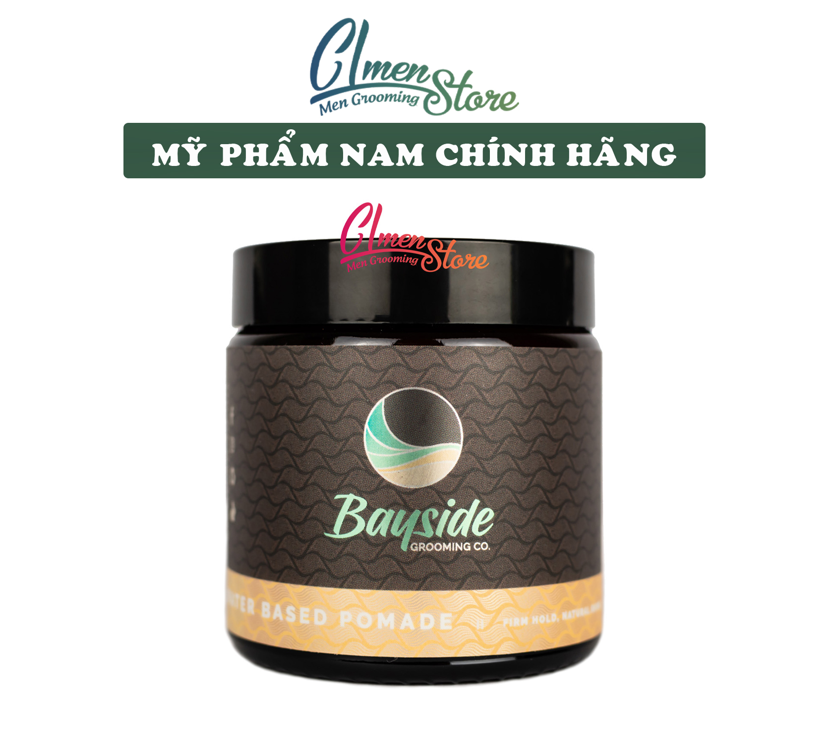 Sáp vuốt tóc Bayside Grooming Water Based Pomade | Pomade Tạo kiểu tóc