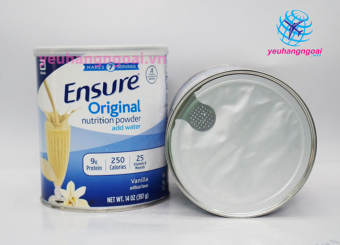 Mẫu mới Date 2025 Sữa Ensure Mỹ ORIGINAL 397g