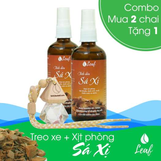 Tinh Dầu Xá Xị Leaf - Tinh Dầu Xịt Phòng - Tinh Dầu Xịt Phòng Xá Xị Leaf Chai 100ml