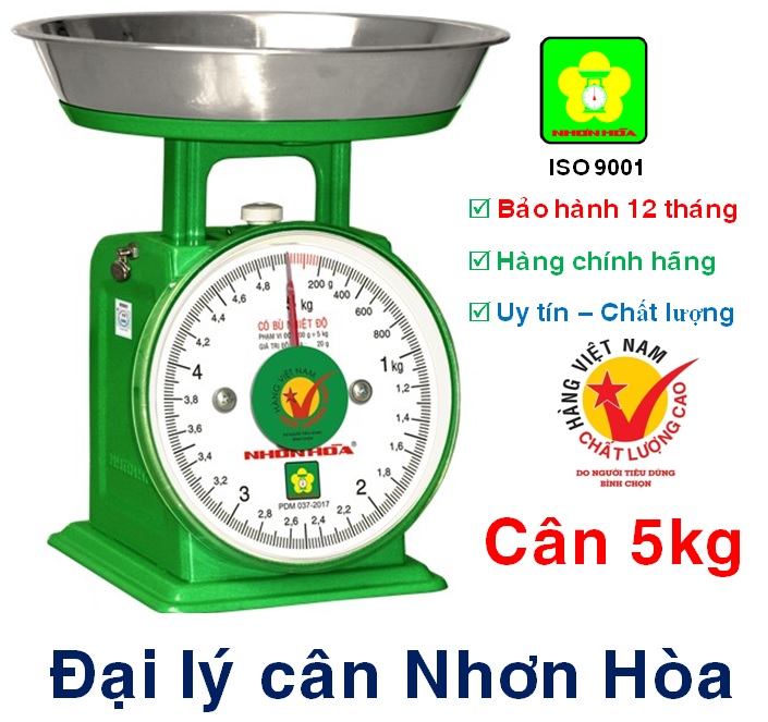 Cân nhơn hòa 5kg