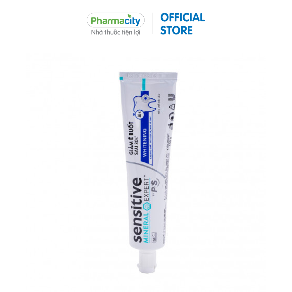 Kem đánh răng P/S Sensitive giảm ê buốt và trắng răng (100g)