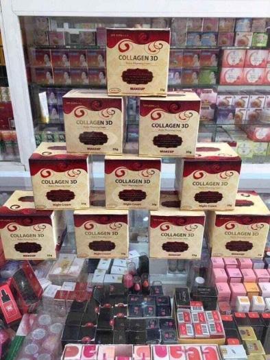 Kem dưỡng da chống nám tàn nhang Collagen 3D Nhật Bản