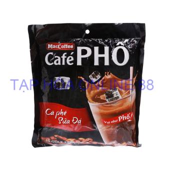 Cà phê Phố sữa đá bịch 30 gói x 24g