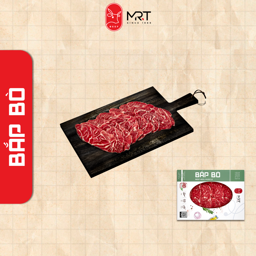 Bắp bò úc 500gr 100% nhập khẩu dùng ăn lẩu và nướng giao siêu tốc hcm mr.t beef