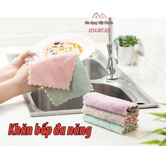 Khăn lau tay 2 mặt đa năng siêu thấm nước GD129
