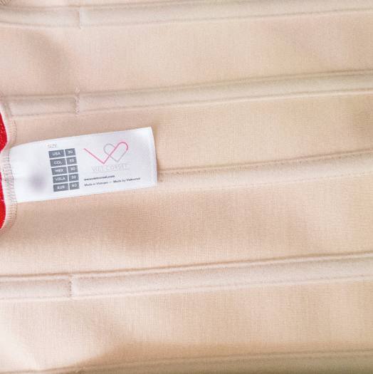 Gen nịt bụng Latex Slim 102 VietCorset Chính Hãng - Đai Latex Nịt Bụng Định Hình Giảm Eo & Mỡ Bụng - Hạ size miễn phí