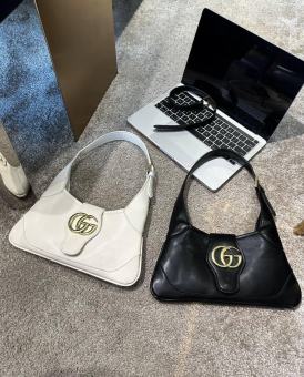 Túi xách xách tay, kẹp nách Gucci bản to phong cách Hàn Quốc Size 27-