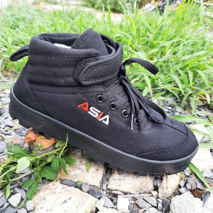 Asia High-Top Shoes – Youthful Design, Sturdy Sole, Suitable for School, Work - 3